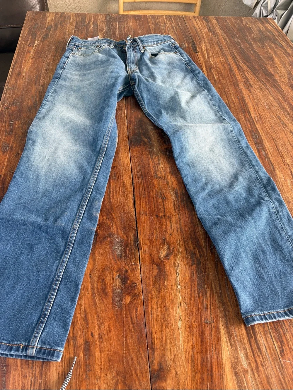 Levi's Light Blue Straight-Leg Jeans